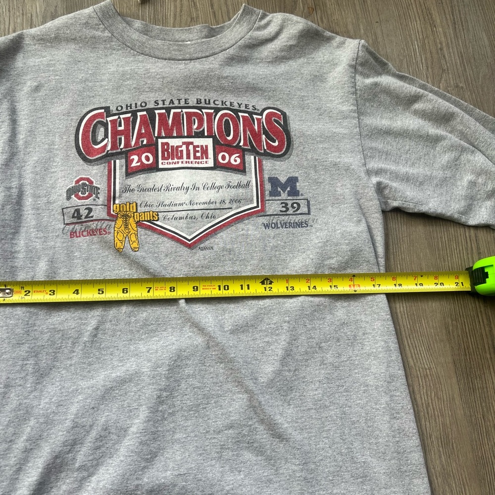 Y2K Men’s Medium Ohio State 2006 Big Ten Champions Long Sleeve T-Shirt - Picture 7 of 7